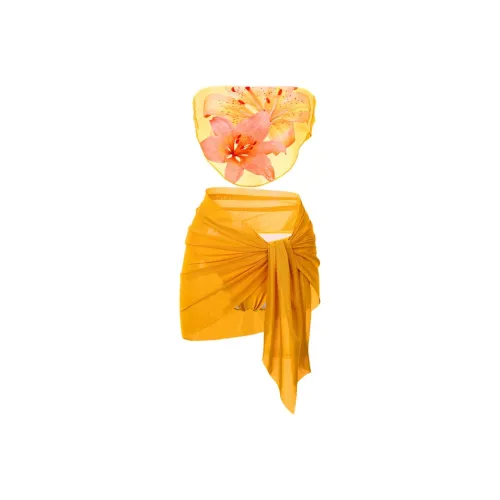 Giyu Желтые Женские Наборы Купальников