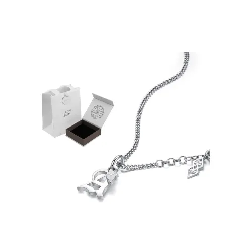 KLIN KLIN Титановое стальное ожерелье Gift Box Set Унисекс