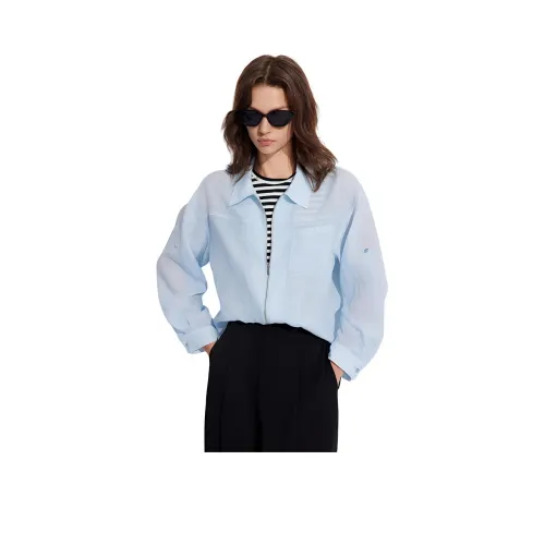 ELLE Синие Женские Рубашки