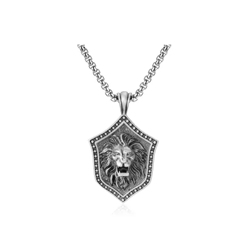 EVBEA Pure Олово Подвеска Нержавеющая сталь Ожерелье Мужское