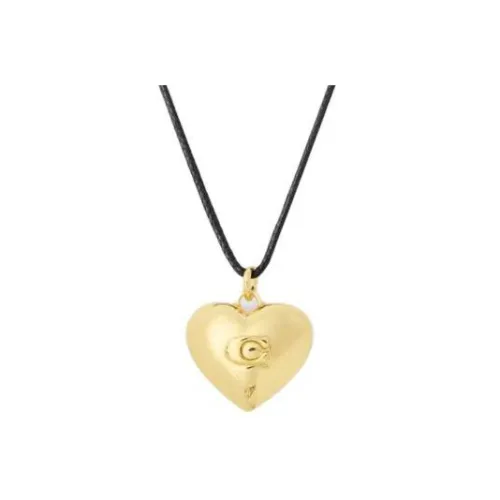 COACH CUBIC Циркон Ожерелья Женские Золото