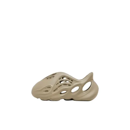 Adidas Yeezy Foam RNR Дышащий Низкий Топ Обувь для малышей Коричневый Новорожденный и Малыш