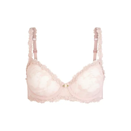 SKIMS SS25 Эластичный Кружево Без подкладки Demi Бюстгальтер Женский