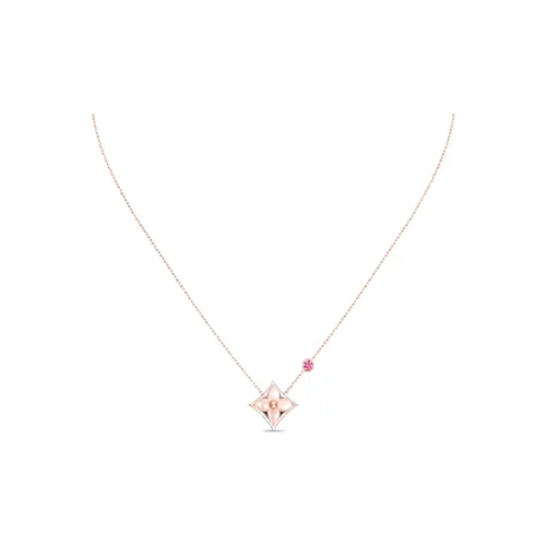 LOUIS VUITTON COLOR BLOSSOM BB Оболочка Ожерелья Розово-золотой Женские