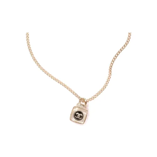 CHANEL 22c ранняя весна Металлические ожерелья Золотой Женские