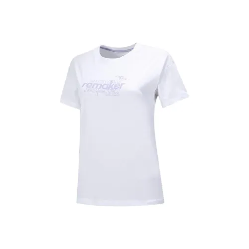 QIAODAN Т-рубашка с оборванным рукавом WOMEN'S JORDAN Белый