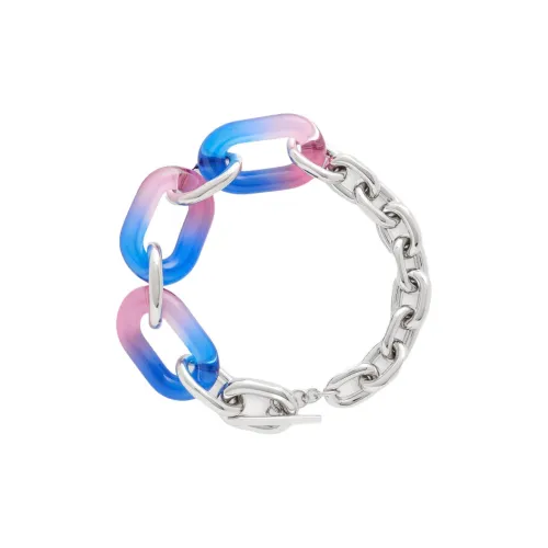 Paco Rabanne Алюминий Смола Ожерелья Унисекс Серебряный