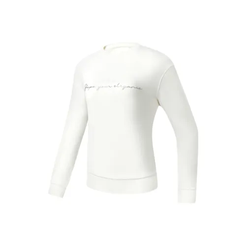 FILA ATHLETICS Толстовка Женская Цапельно-белая