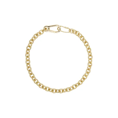 Martine Ali 14K Золото Покрытые Браслеты из Латунь Мужской Золото