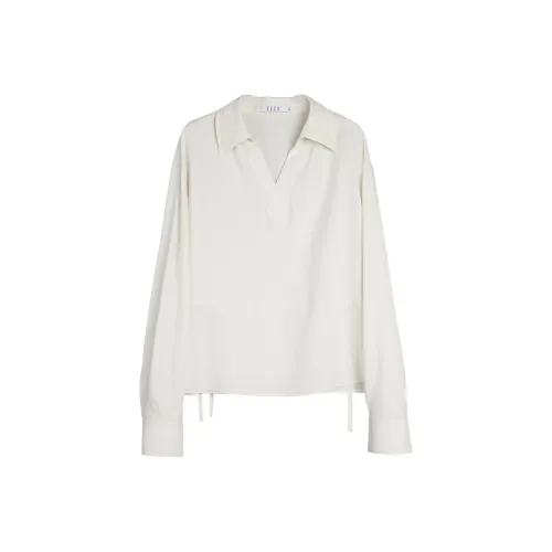 Elle Экрю Женские Рубашки