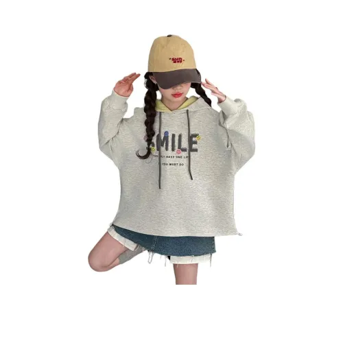 JIAONI Школьный возраст Свитшоты