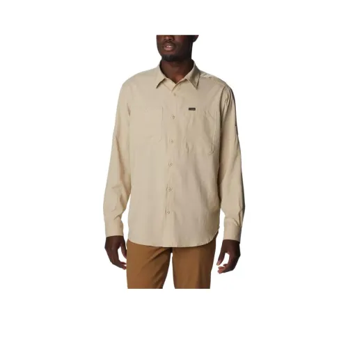 Columbia Рубашка Мужская Светлый Умбра