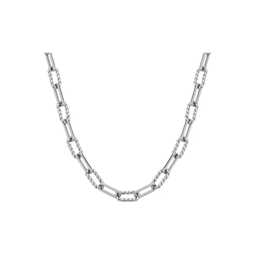 Cooraree Титановые стальные ожерелья унисекс