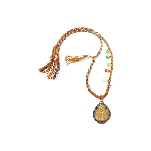 Jade Linmen Brass Necklaces Унисекс