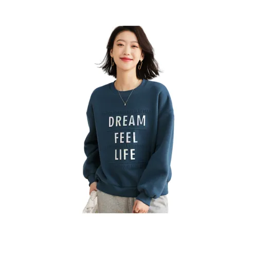 Itisf4 Толстовка Женская Пыльно-Синий