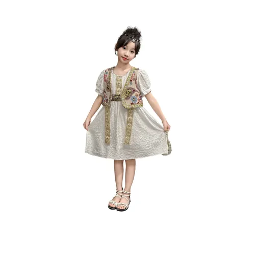 Детский комплект Because No с юбкой этнический стиль двухкомпонентный комплект юбка