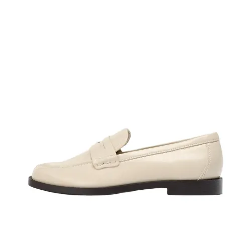 ZARA Лоферы 2,5 см Женские Белые