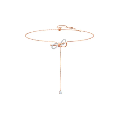 Swarovski Lifelong Bow Metal Necklaces Женские