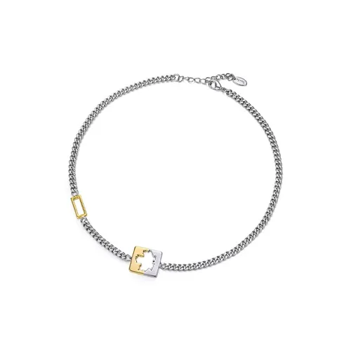 Glam Ever Сплав Ожерелье Серебряное Женское