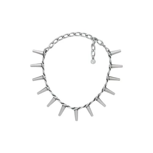 GUCCI Металлические ожерелья Серебряный Унисекс