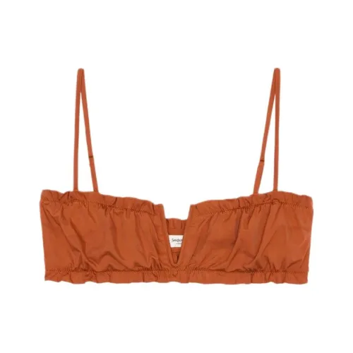 SAINT LAURENT Апельсиновый Женский Бикини