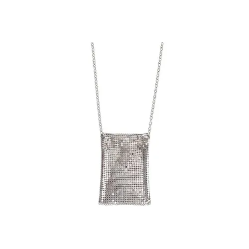 Paco Rabanne Медный Ожерелье Серебряный Унисекс