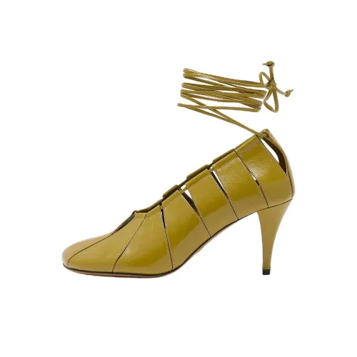 PROENZA SCHOULER Glove Высокие каблуки Оливково-зеленый Женские