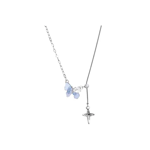 SHEEHHYY Сплав Циркон Искусственный жемчуг Ожерелья Женские