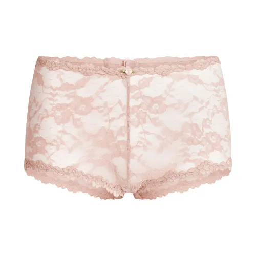 SKIMS SS25 STRETCHLACE Мальчик Короткий Боксеры Женские