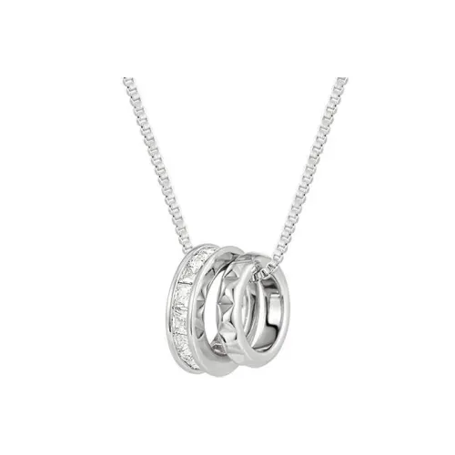 DODOGOGO Сплав Ожерелья Женское Серебро Упаковка