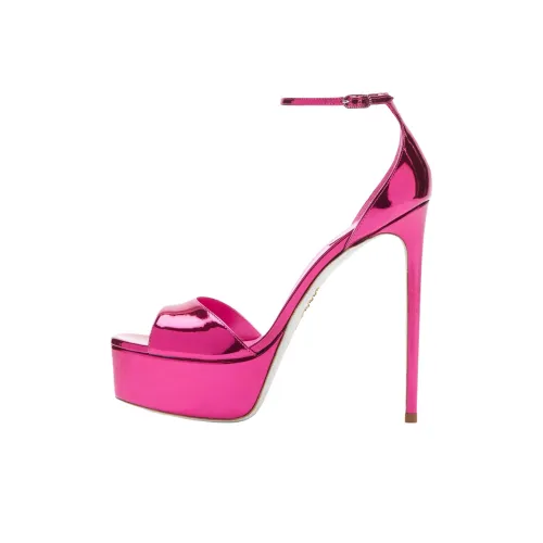 RENE CAOVILLA Anastasia One Strap Sandals 13cm Women's Fuchsia RENE CAOVILLA Anastasia One Ремешок Сандалии 13см Женские Фуксия