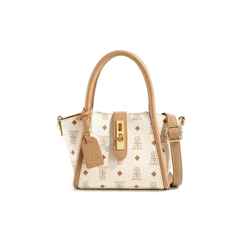 TAMATHA ПУ (полиуретан) Сумка Стандартная Женская Бежевая Желтая