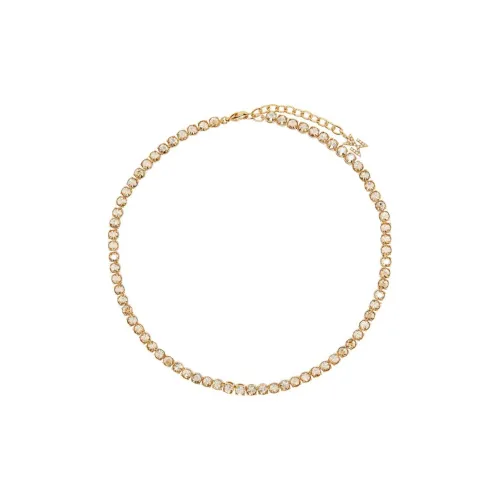 AMINA MUADDI Кристальные ожерелья Унисекс Золото