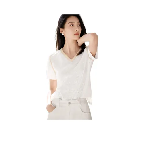 IHIMI Радужный белый Женские футболки