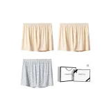 Светло-желтый + Светло-желтый + Светло-серый [Охлаждающий леопардовый принт, ледяной шелк]