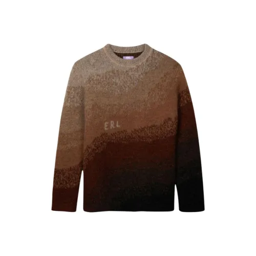 ERL Коричневый Мужской Свитеры
