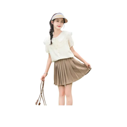 Подростки Because no Комплект с юбкой Экрю