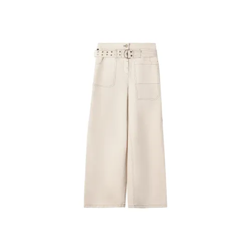 GURUI Винтажный Белый 4Q Женские Джинсы