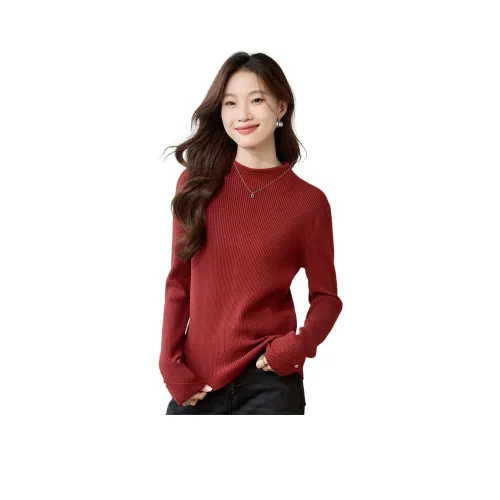 CARBAMMI Красный Женские Свитеры