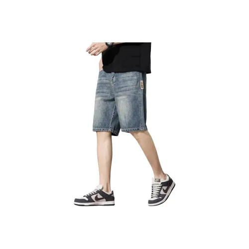 YUQIAN Мужские джинсовые шорты