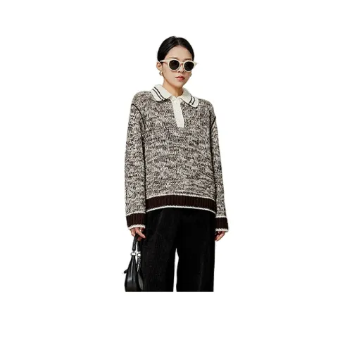 Weekly Свитер Женский Темно-Кофейный