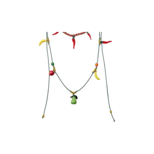 ZARA Смола Ожерелья Женские Многоцветный