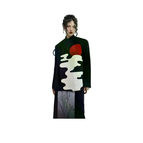 EIDOLON GRAIN 'Отделение Облако' Оригинальный дизайнер Толстый Шерстяной Женский Куртка