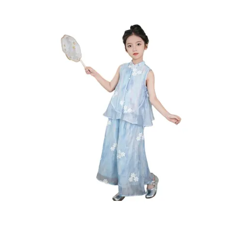 Lanza Ханьфу 2 предмета Набор для детей в возрасте 3-7 лет