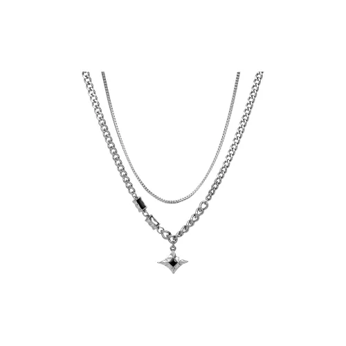 Cooraree Титановые стальные ожерелья унисекс