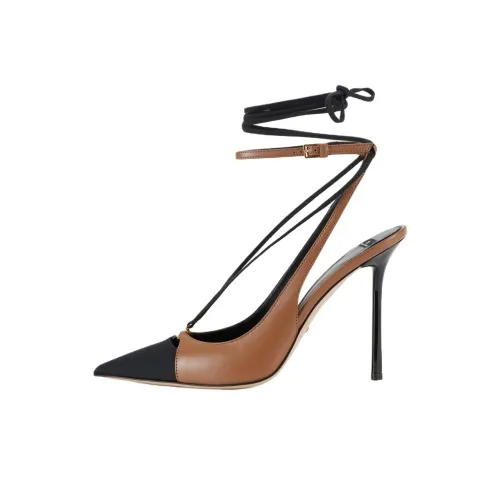 Elisabetta Franchi Высокие каблуки Коричневый Женские