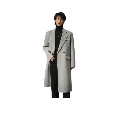 W2x Экрю Мужское Пальто