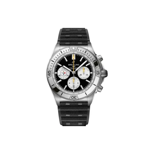 BREITLING Автоматический Механический Часы Мужские Mechanical Chronograph Collection 42 мм Черные