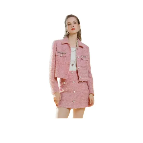 AIVEI Розовые Женские Куртки