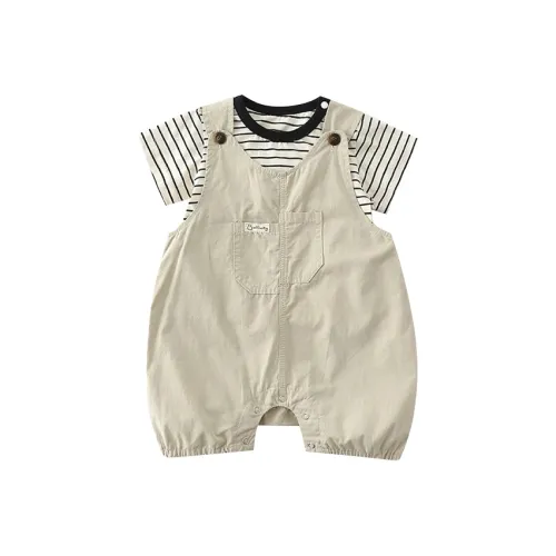 FrogPrince Хаки JBL Полосы T Рубашка Общий Два Комплект Унисекс Комбинезоны / Ползунки